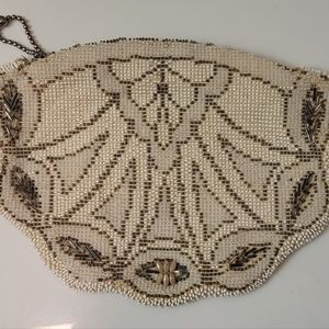 Vintage 1920s Art Deco Czechoslovakia Made Clutch, Evening Bag